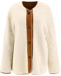 Giovi - Reversible Shearling Jacket - Lyst