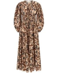 Zimmermann - 'Ascension Tie Billow Maxi' Dress - Lyst