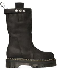 Dr. Martens - Rick Owens X Dr Martens Rick Owens X Dr. Martens Quad Pull-On Boots - Lyst