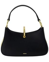 Rabanne - Lamb Skin Calf Leather Brass Handbag - Lyst