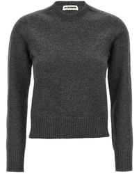 Jil Sander - Lightweight Boiled Wool Sweater - Lyst