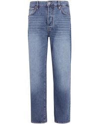 Emporio Armani - Wide Leg Baggy Jeans - Lyst