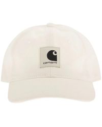 Carhartt - Cotton Canvas Baseball Cap With Front Logo - Lyst