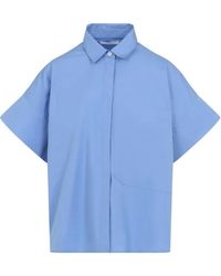 Co. - Light Boxy Ss Tton Shirt - Lyst
