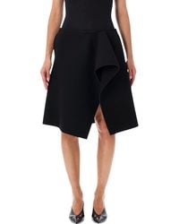 TOTEME - Slit Scuba Skirt - Lyst
