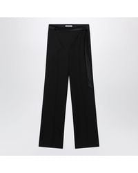 The Attico - Virgin Wool Tuxedo Trousers - Lyst