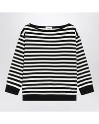 Weekend by Maxmara - Ecru And Viscose Sweater - Lyst