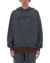 Dolce & Gabbana - Classic Logo Sweatshirt - Lyst