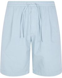 Michael Coal - Popeline Bermuda Trousers - Lyst
