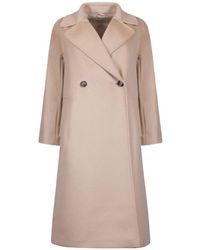 Weekend by Maxmara - Max Mara Weekend Sand Coat - Lyst