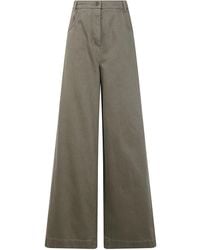 Max Mara - "Mxm Alamaro" Cotton Bull Oversized Jeans - Lyst