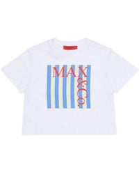 MAX&Co. - Max&Co. T-Shirt With Logo - Lyst