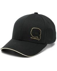KARL LAGERFELD - Logo Baseball Cap - Lyst