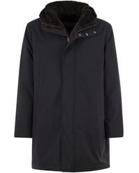 Herno - Technical Hooded Coat - Lyst