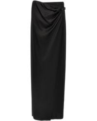Tom Ford - Maxi Wrap Skirt With Belt Detail - Lyst