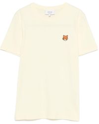 Maison Kitsuné - Fox Head Cotton T-Shirt - Lyst