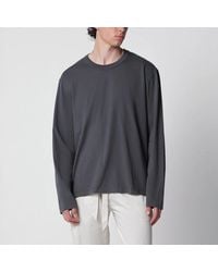 Tekla - Washed Long-Sleeve T-Shirt - Lyst