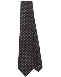 Dolce & Gabbana - Dolce & Gabbana Geometric-Pattern Silk Tie Accessories - Lyst