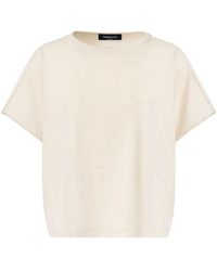 Fabiana Filippi - Cotton Elastane T-Shirt - Lyst