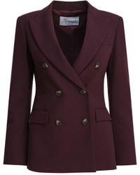 Semler - Bordeaux Elastane Jacket - Lyst