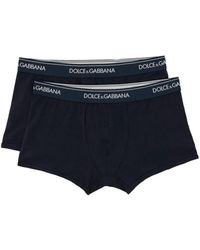 Dolce & Gabbana - Dolce & Gabbana Pack Of Two Boxers - Lyst