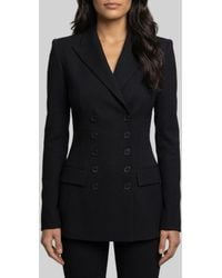 Dolce & Gabbana - Dolce&Gabbana Double-Breasted Wool Jacket - Lyst