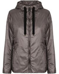 Max Mara - S Max Mara Padded Jacket Greenh With Hood - Lyst