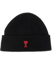 Ami Paris - 'Ami De Cœur' Beanie - Lyst