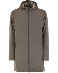Herno - Long Nylon Jacket - Lyst