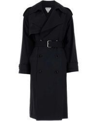Bottega Veneta - Wool Trench Coat - Lyst
