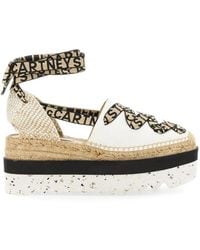 Stella McCartney - Espadrille "Gaia" With Platform - Lyst