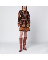 FARM Rio - Majestic Garden Mini Dress - Lyst