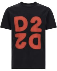 DSquared² - D2 Upside Down T-Shirt - Lyst