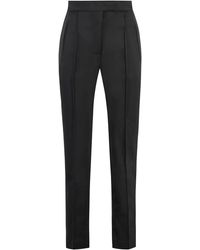 PT01 - Stretch Viscose Trousers - Lyst
