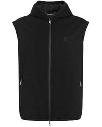 Dolce & Gabbana - Technical-Fabric Vest With Hood - Lyst