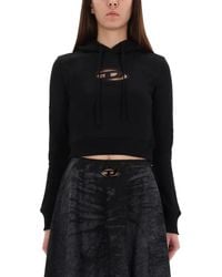 DIESEL - Slimmy Cotton Blend Sweatshirt - Lyst