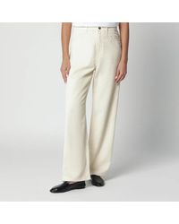 Rohe - Baggy Corduroy Trousers - Lyst