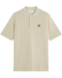 Maison Kitsuné - Maison Kitsuné Maison Kitsuné Fox Head Comfort Fit Polo - Lyst