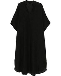 120% Lino - Linen Kaftan - Lyst