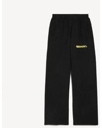 Balenciaga - Messy Spray Baggy Sweatpants - Lyst