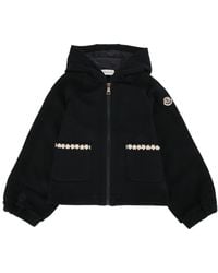 Moncler - Kids Zip-Up Cardigan Knitwear - Lyst