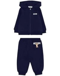 Moschino - Jumpsuit With "Bear" Logo - Lyst
