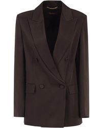 Max Mara - Msearca – Double-Breasted Blazer - Lyst