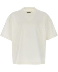 Jil Sander - Cotton T-Shirt - Lyst
