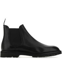 Crockett & Jones - Black Leather Chelsea 11 Ankle Boots - Lyst