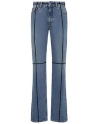 MM6 by Maison Margiela - Cotton Jeans - Lyst