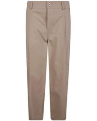 Drole de Monsieur - Le Pantalon Cropped Twill - Lyst