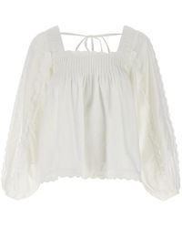 FARM Rio - Cotton Blouse - Lyst