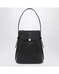 TOTEME - Belted Leather Bucket Bag - Lyst