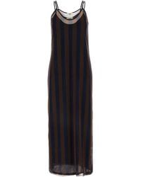 Fendi - Printed Stretch Tulle Dress - Lyst